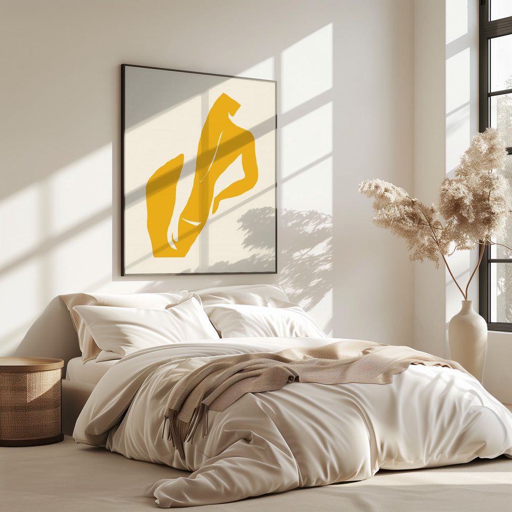Gouden silhouet | Poster