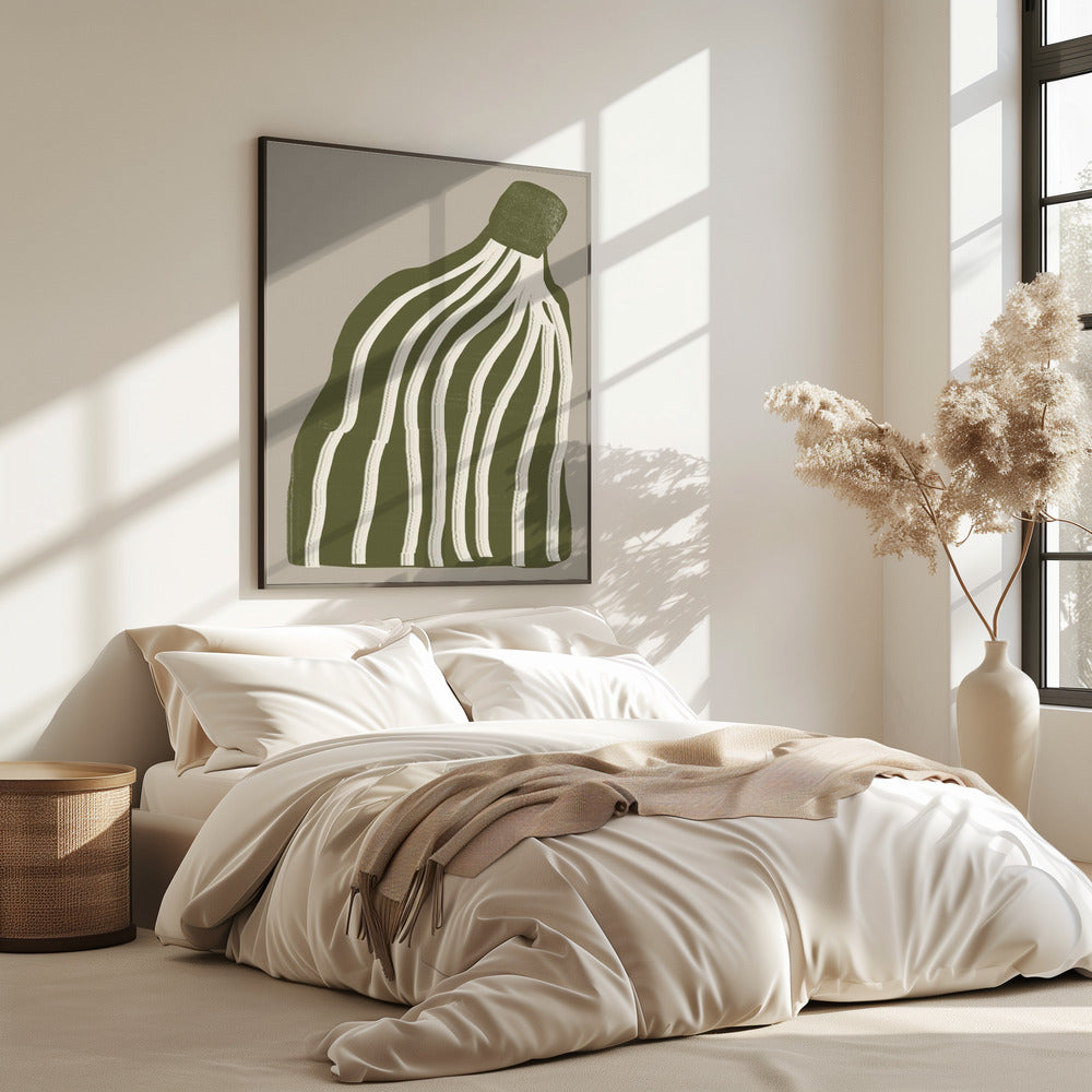 Moderne bloem | Poster