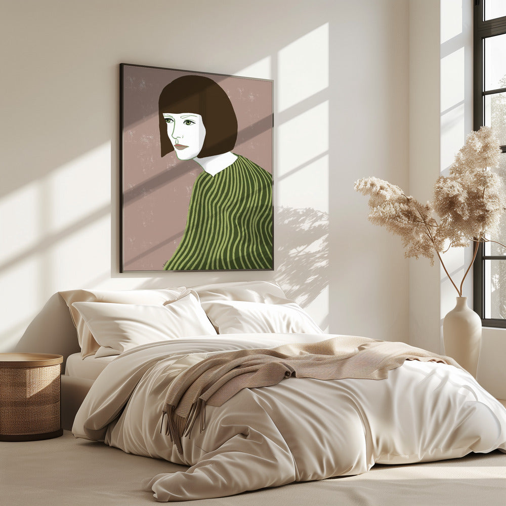 De brunette | Poster