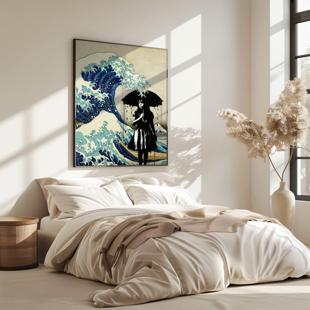 Onder de golf | Poster