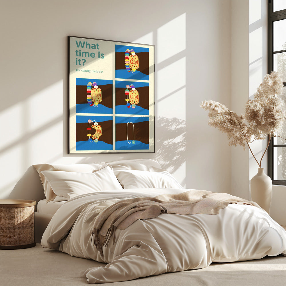 Poster Snoepklok | Poster