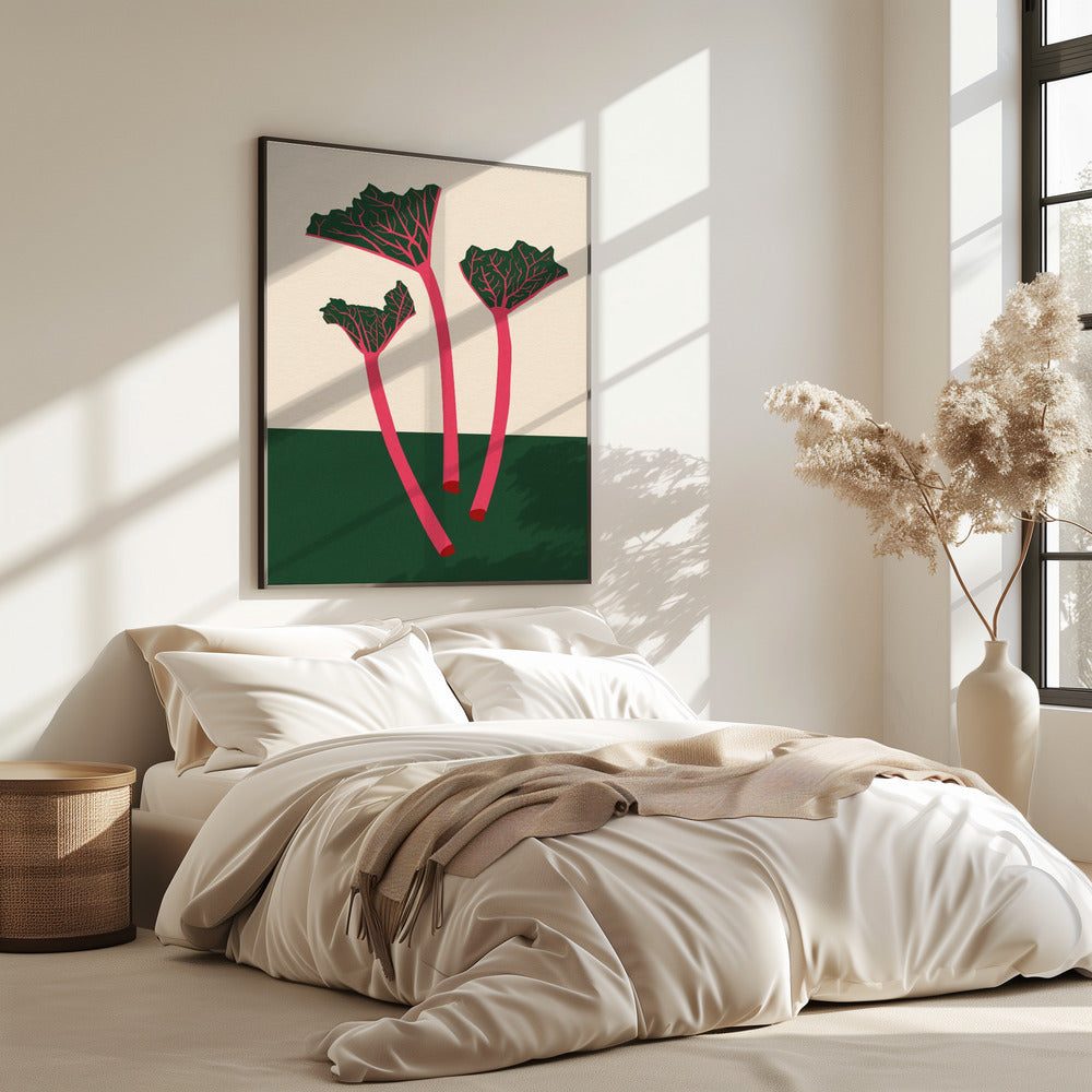 Zweedse tuinrabarber | Poster