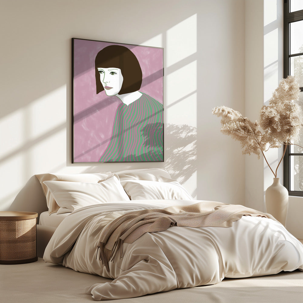 De brunette | Poster