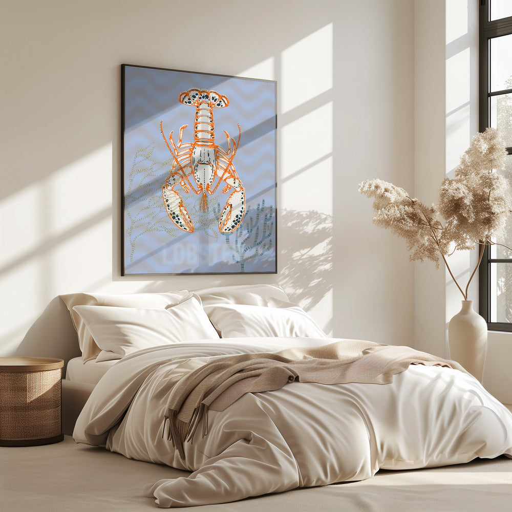 Zeekreeft Neptunus' vreugde | Poster