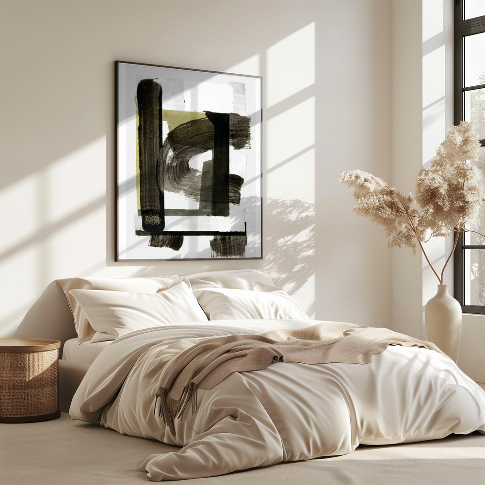 Zen Penseelwerk 4 | Poster