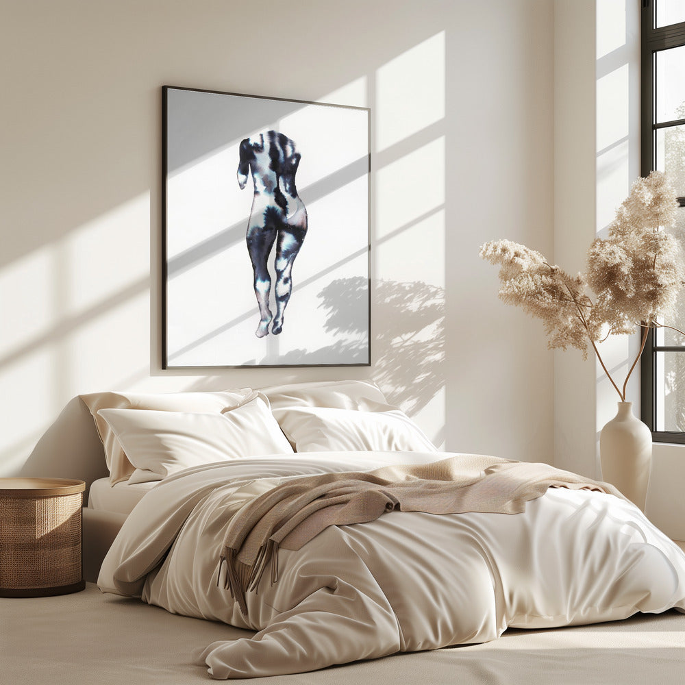 Weglopen (zonder hoofd) | Poster