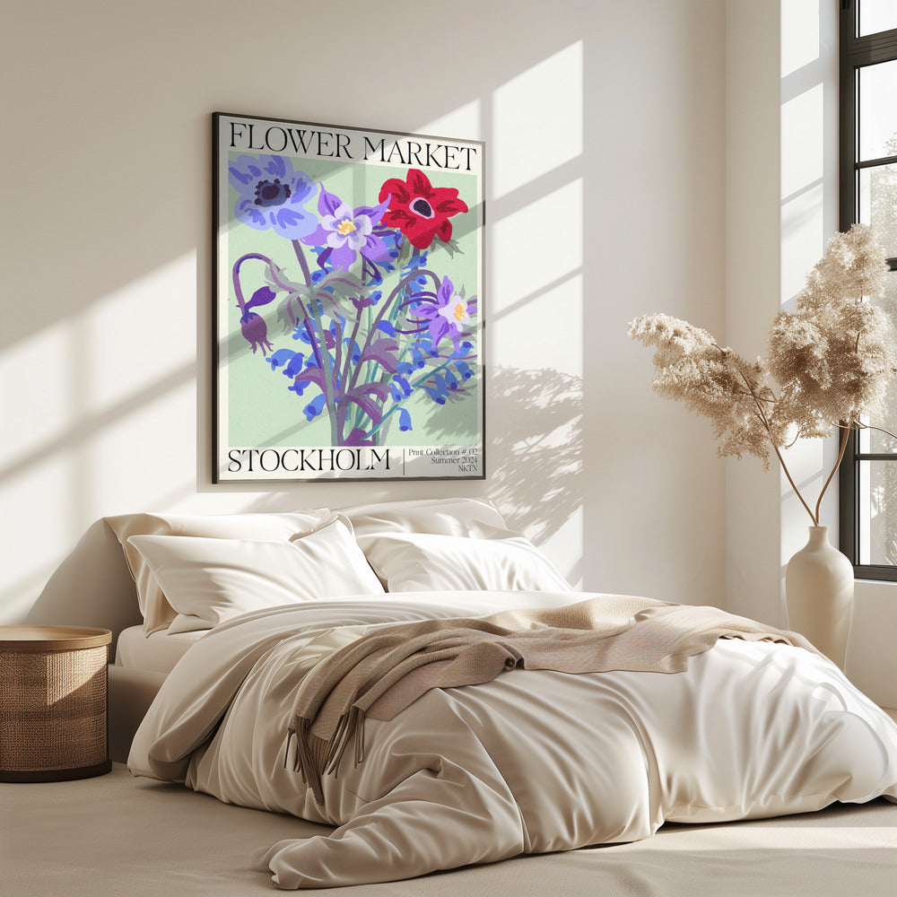 Stockholm Flower Market | Poster
