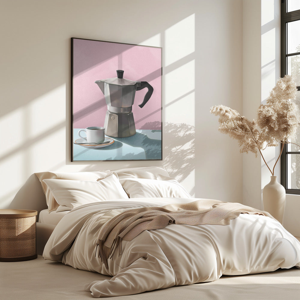Moka Koffiepot | Poster