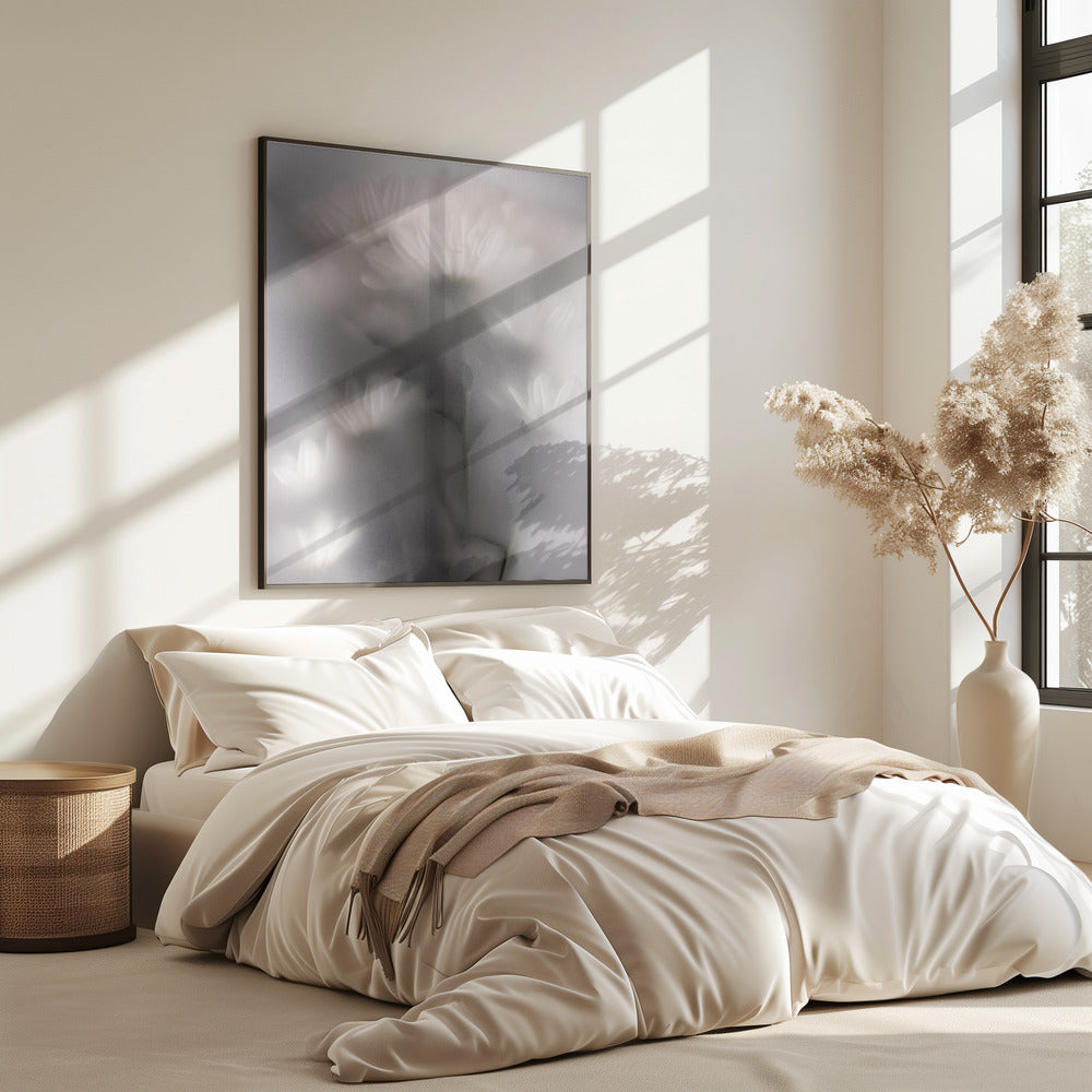 Vage bloemen 4 | Poster