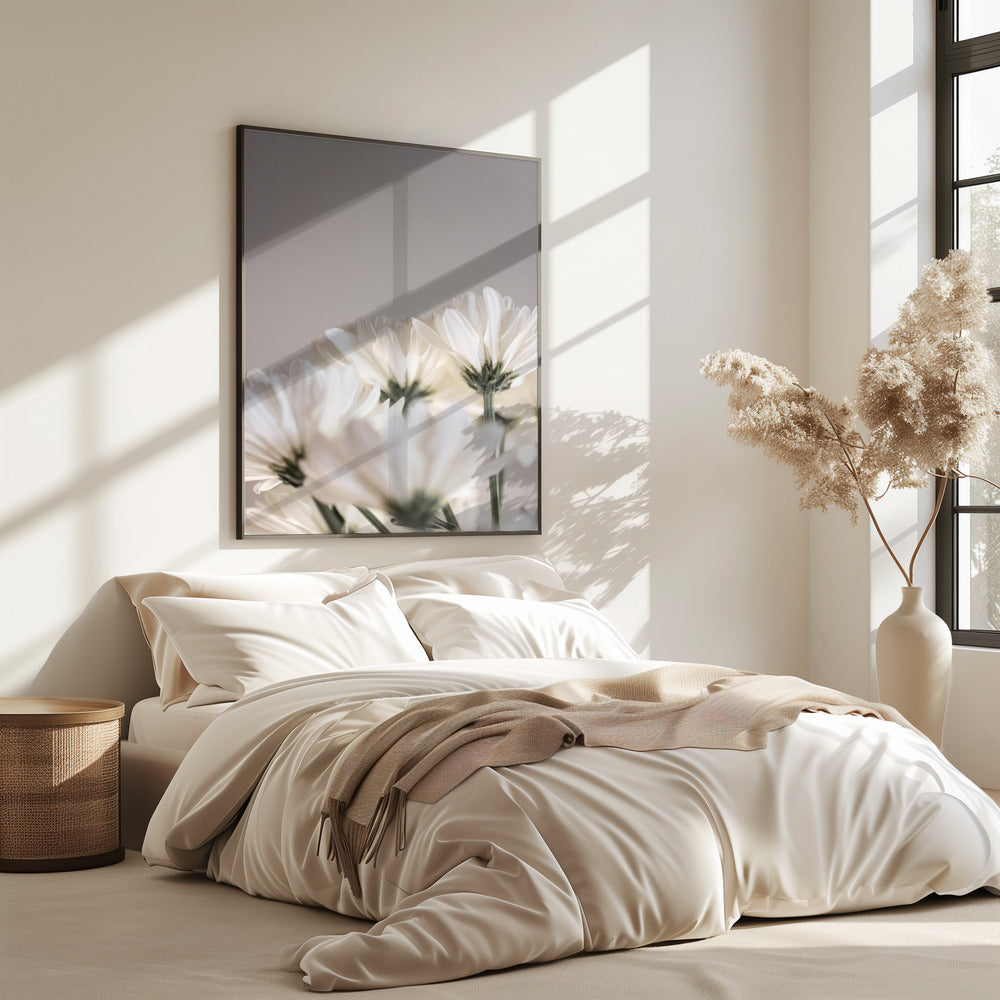 White Flowers 4 | Poster