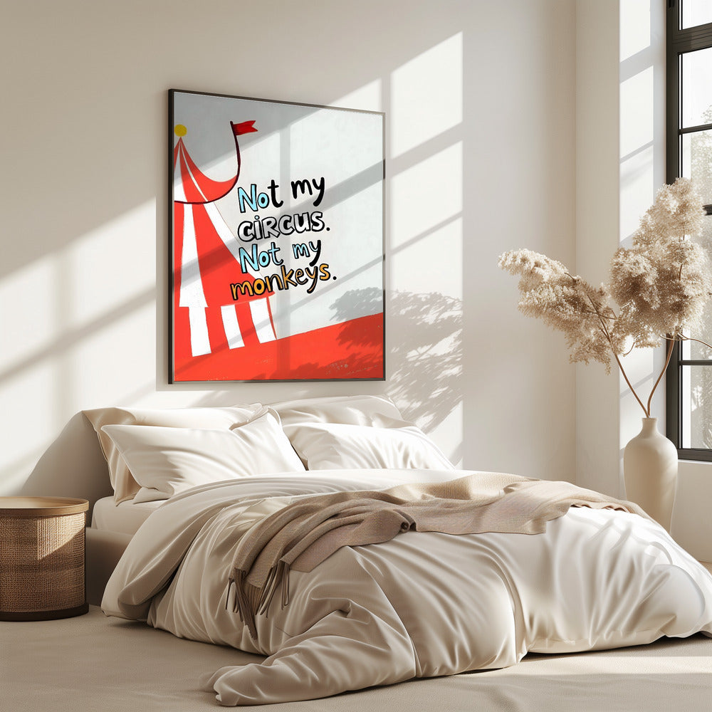 Niet mijn circus | Poster