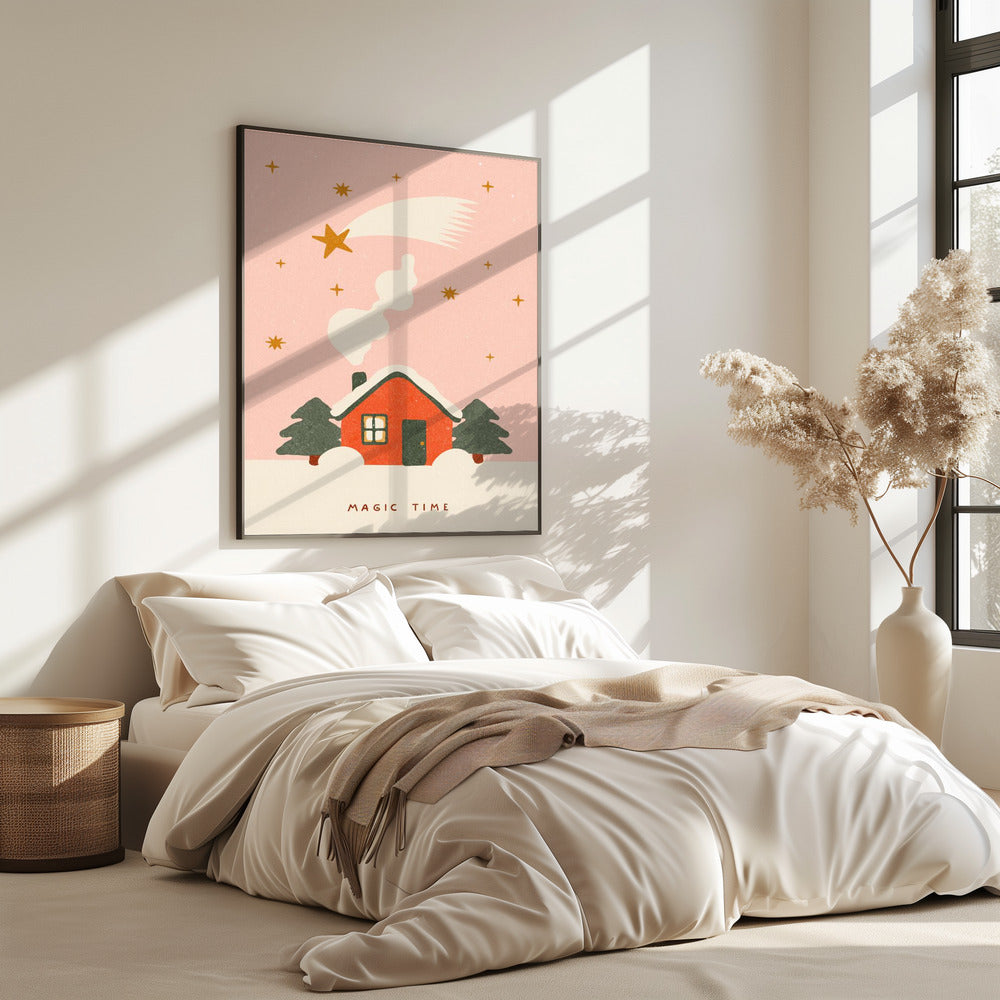 Een magische tijd met Kerstmis | Poster