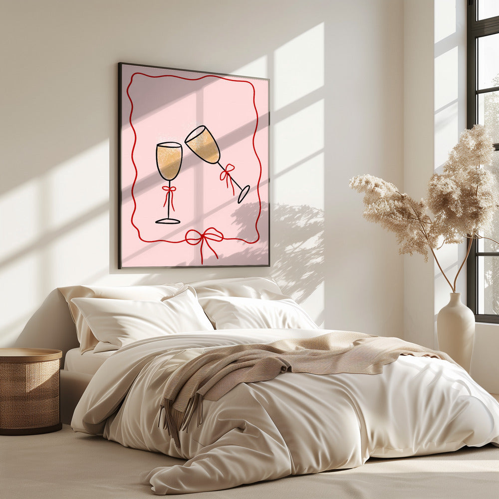 Champagne Proost | Poster