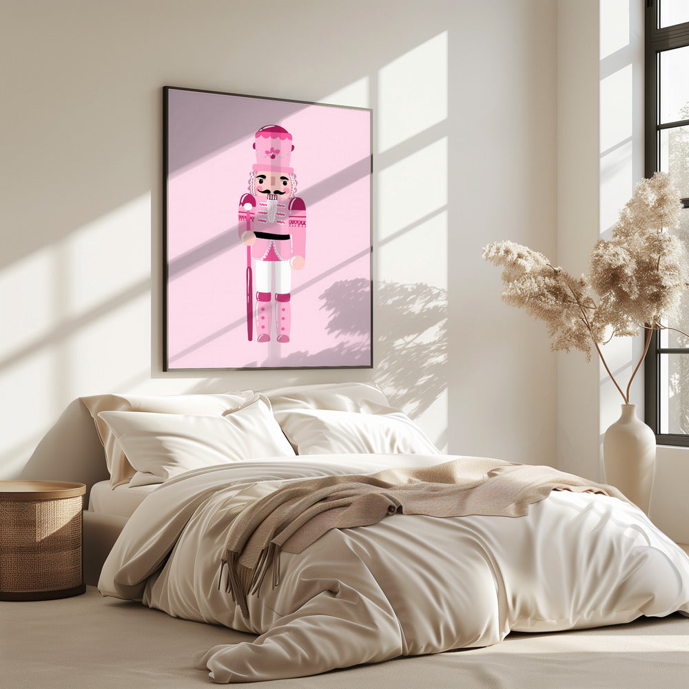 Roze Notenkraker Bedel | Poster