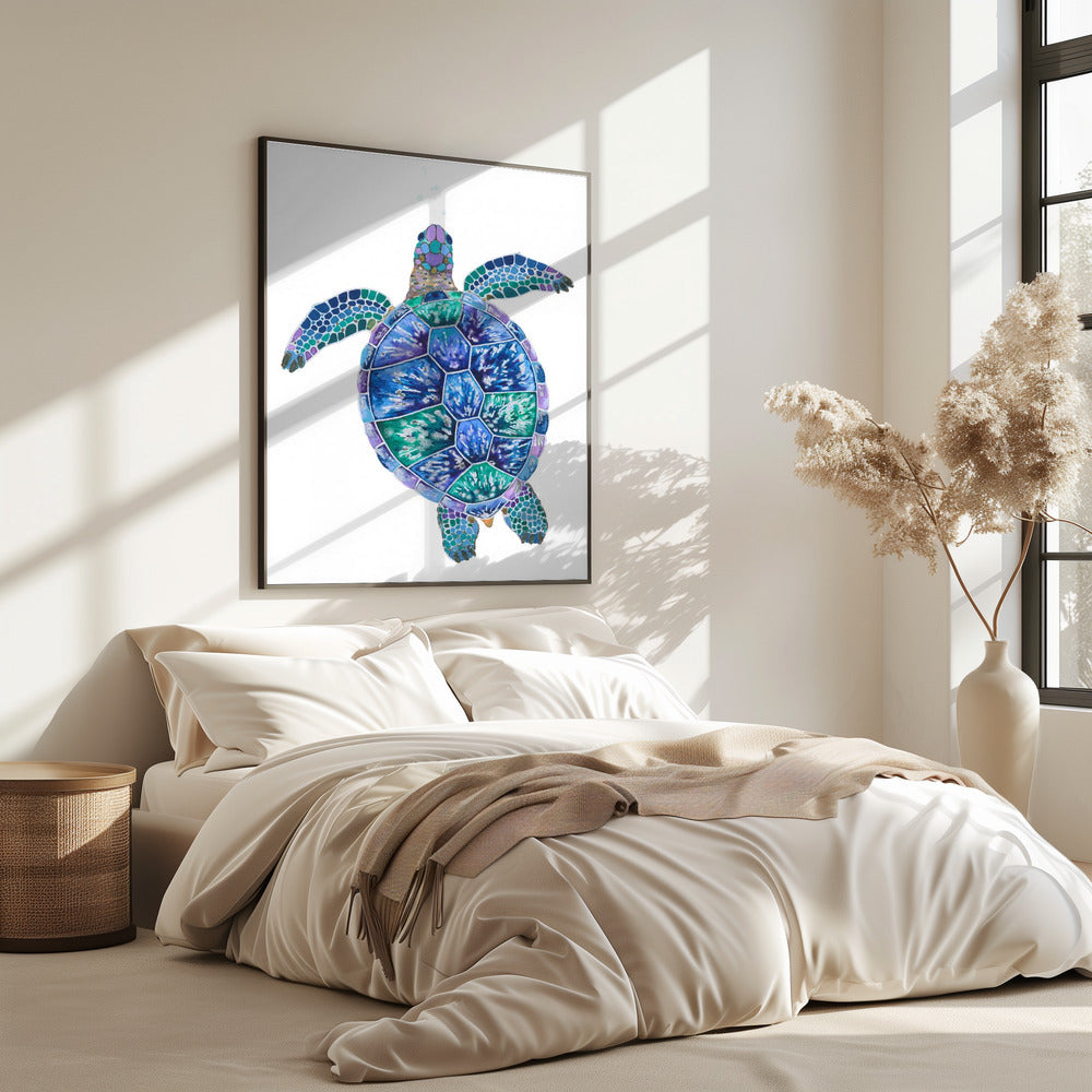 Schildpadden droomlandschap | Poster