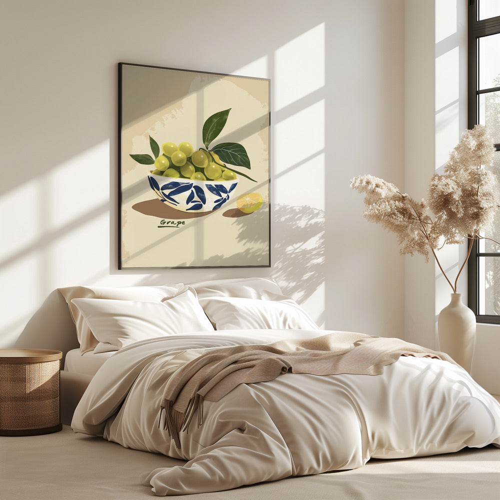 Bowl of Grapes | Poster
