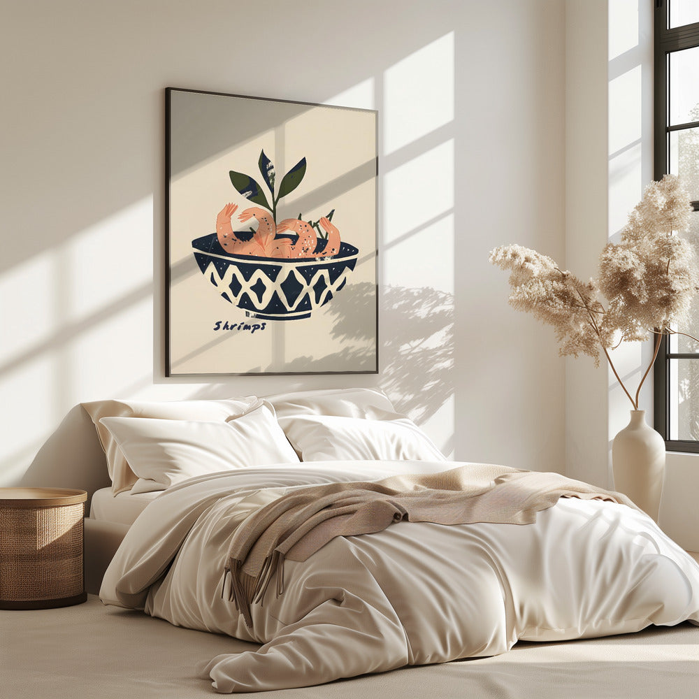 Garnalen Delight Bowl | Poster