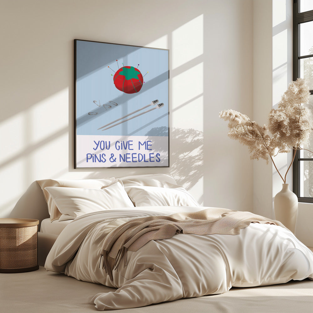 spelden en naalden | Poster
