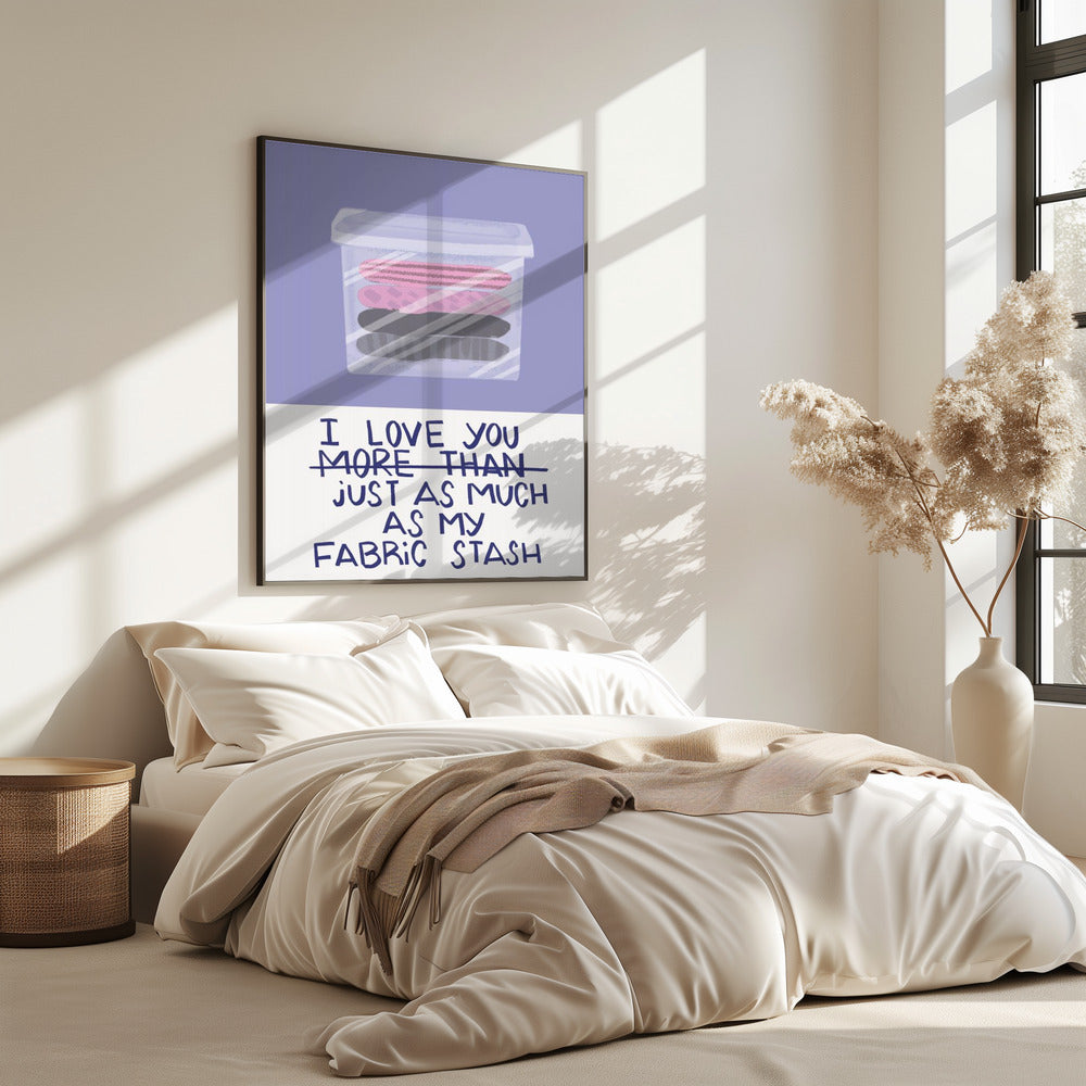 stoffenvoorraad | Poster
