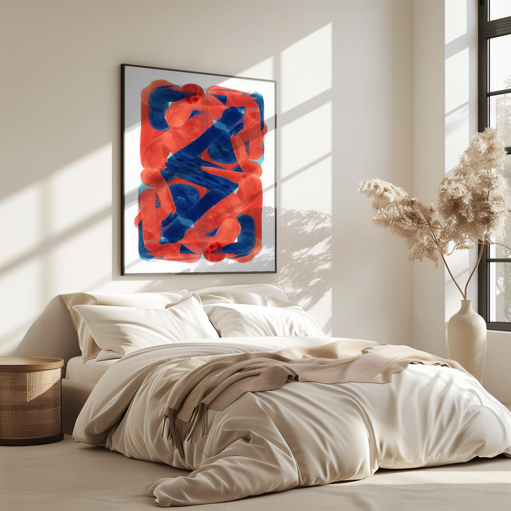 Abstracte lussen 1 | Poster