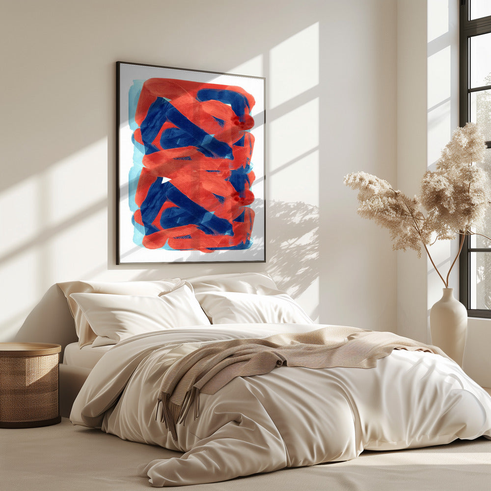 Abstracte lussen 2 | Poster
