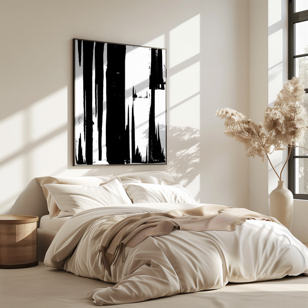 Zwarte Stretch 1 | Poster