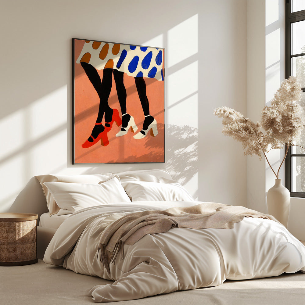 Polka Dot Steps | Poster