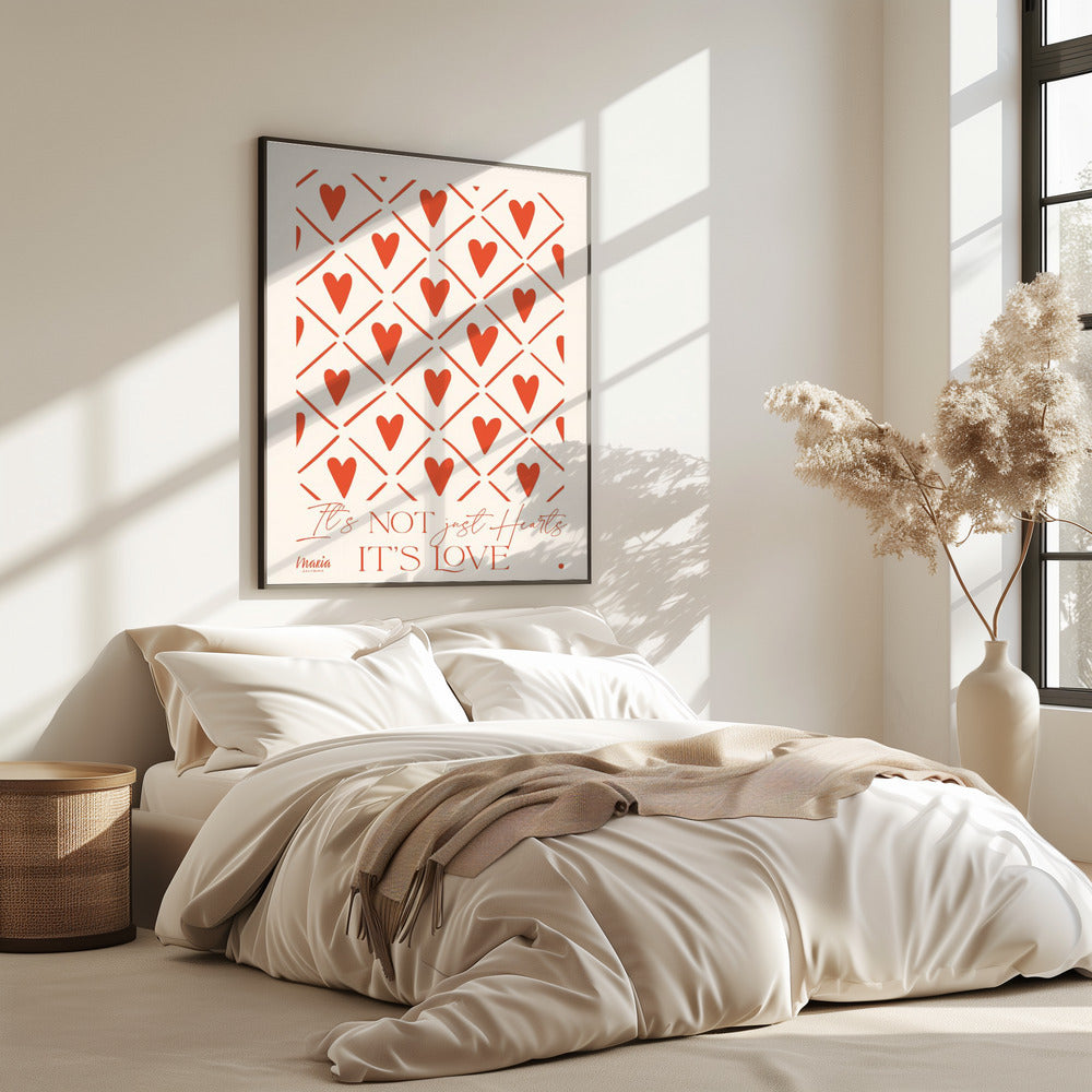 Over liefde. Harten | Poster