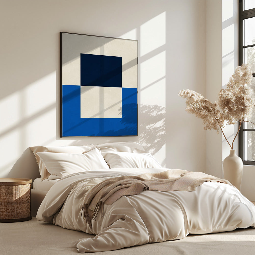 Overlappende geometrie 6 | Poster