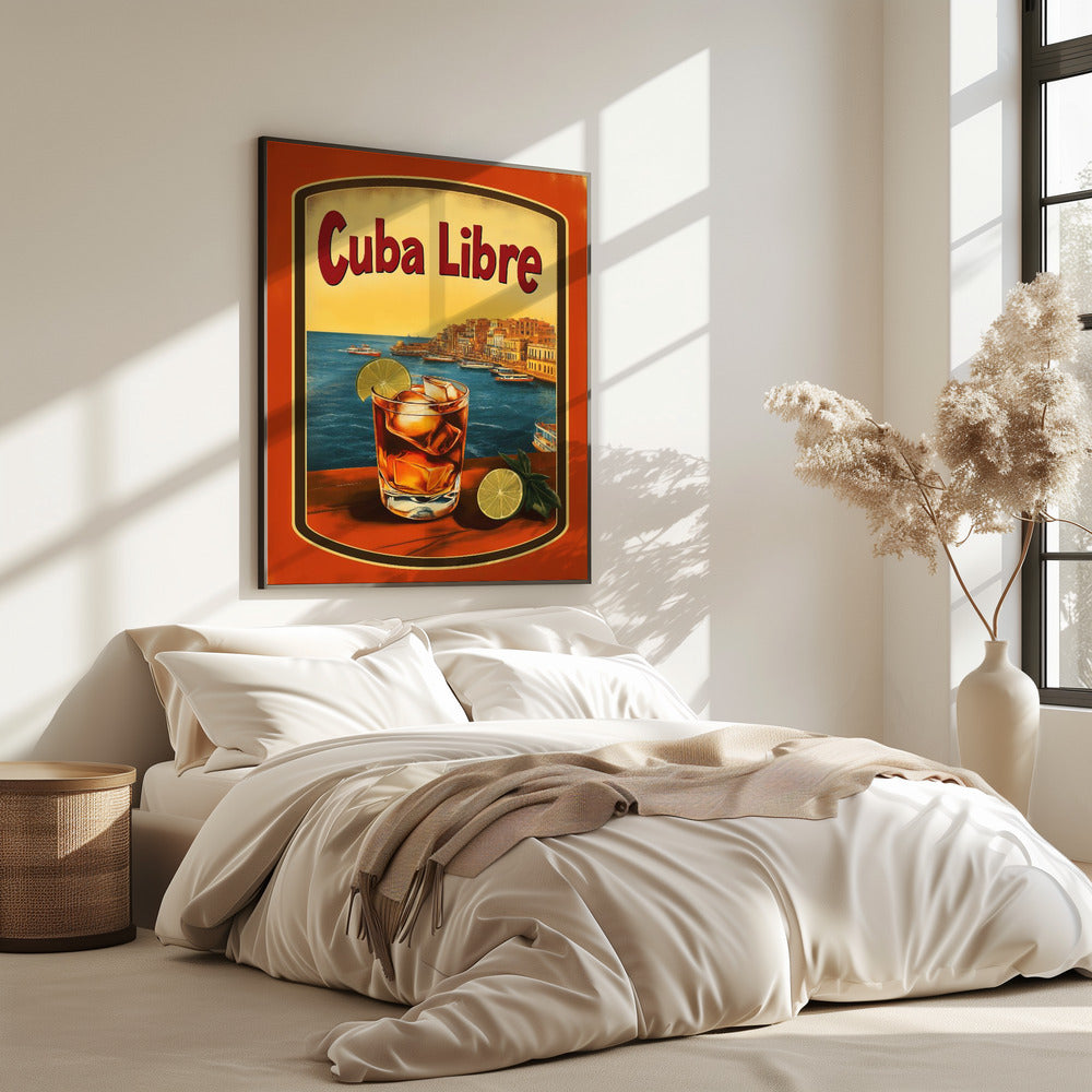 Cuba Libre Vintage Reclame | Poster