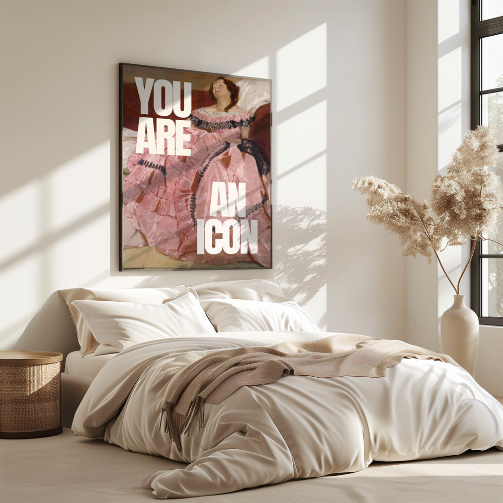 Jij bent een icoon | Poster