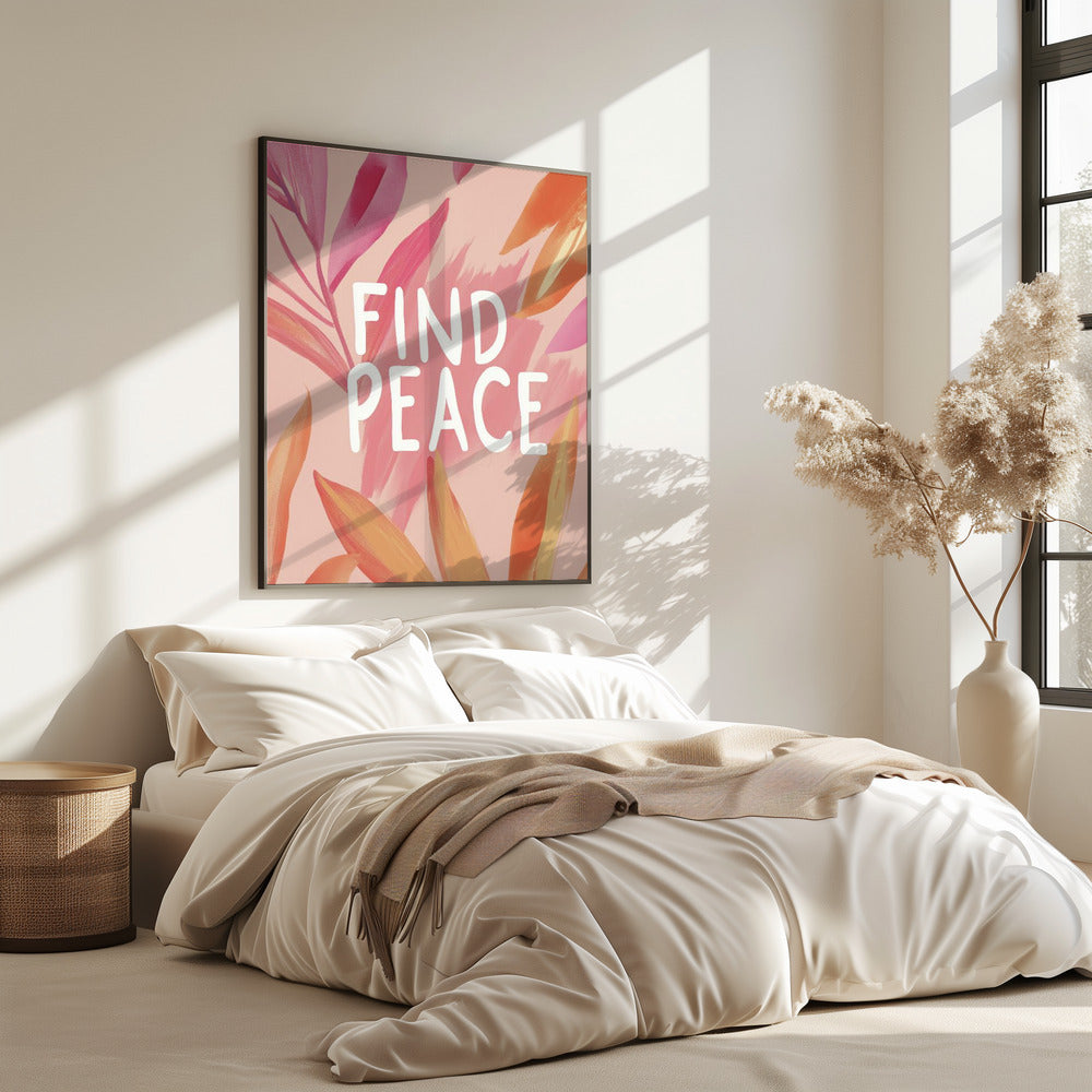 Serene bloesems | Poster