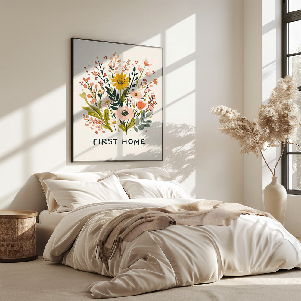 Bloeiend Welkom | Poster
