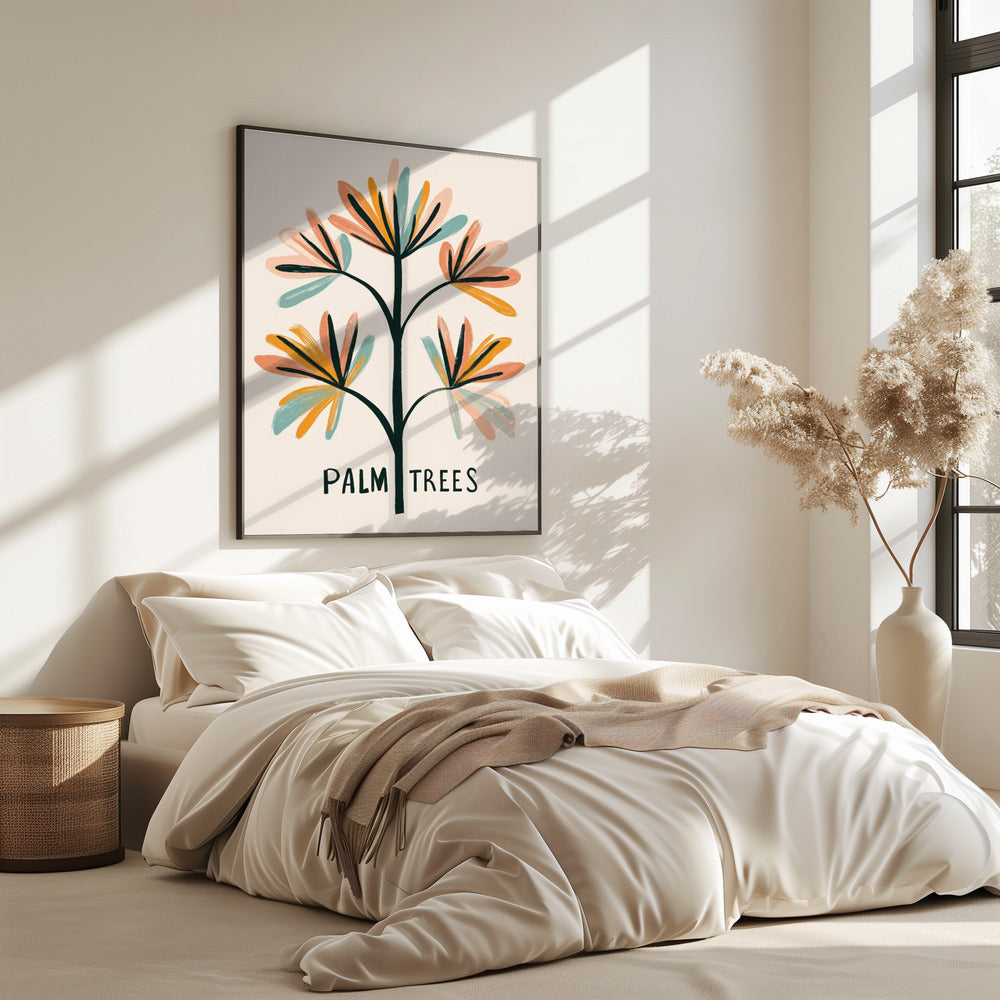 Tropische penseelstreken | Poster