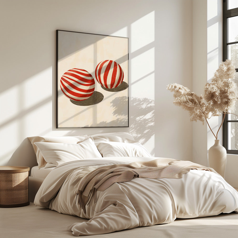 Snoep Swirl Bollen | Poster