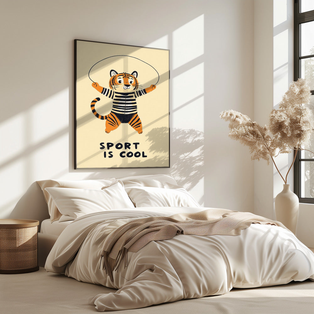 Springende Tijger Plezier | Poster