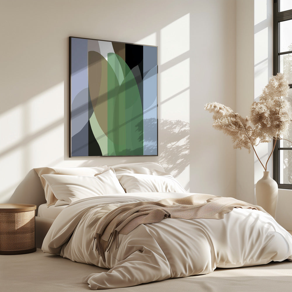 Abstracte vormen kunstdruk nr. 3 | Poster