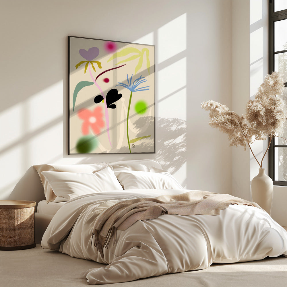 STILLE BLOEMEN DANSEN | Poster