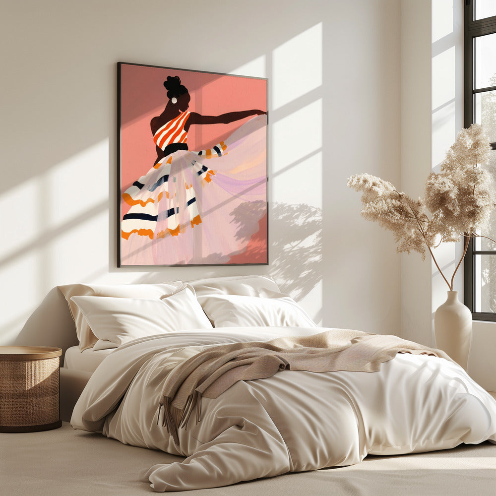 Dans van kleuren | Poster