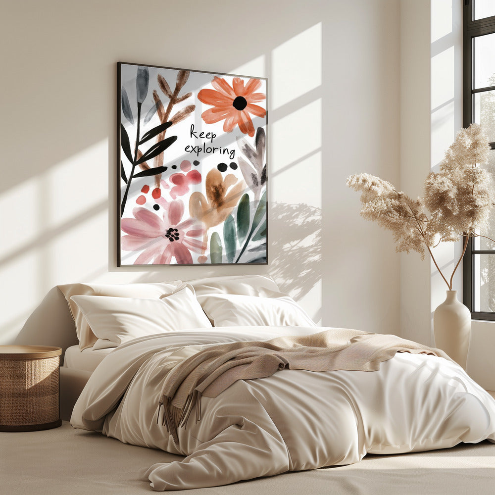 Bloemenavontuur | Poster