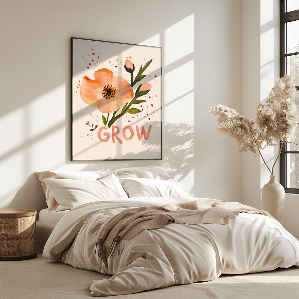 Bloemengroei | Poster