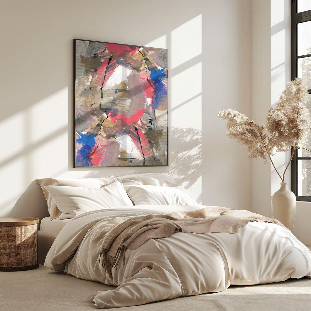 Abstract Zacht Profiel 3 | Poster