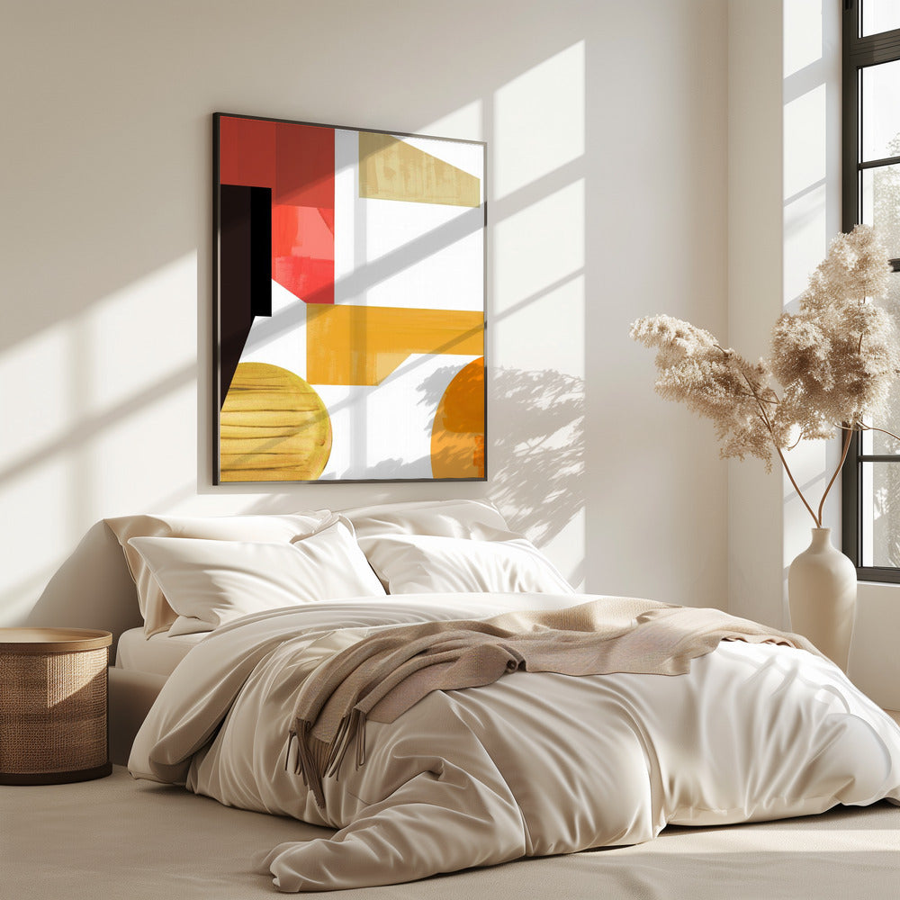 Geometric Warmth No3 | Poster
