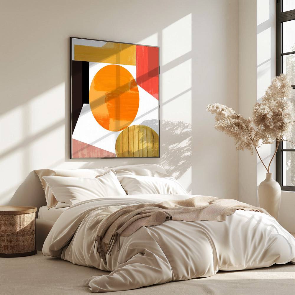 Geometric Warmth No2 | Poster