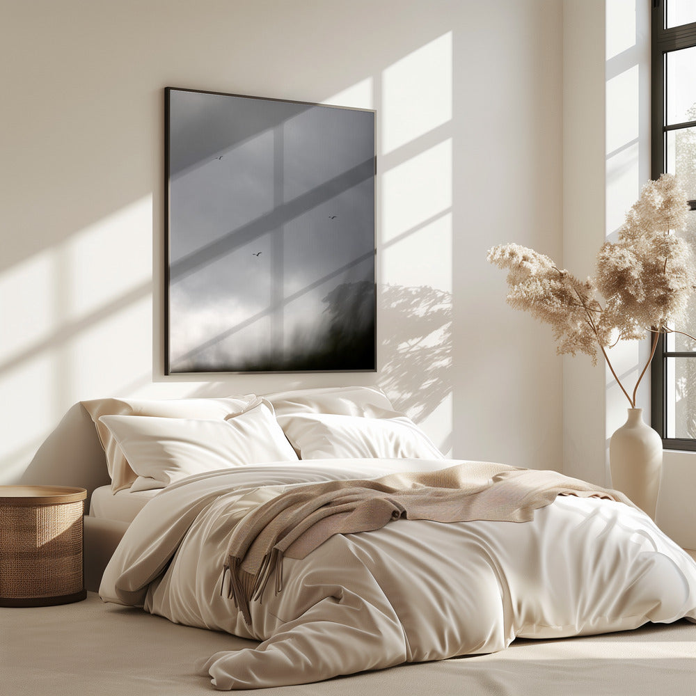Vogels en Wolken 2 | Poster