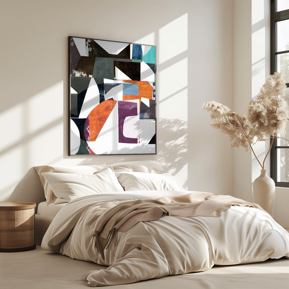 Abstracte uitsneden nr. 3 | Poster