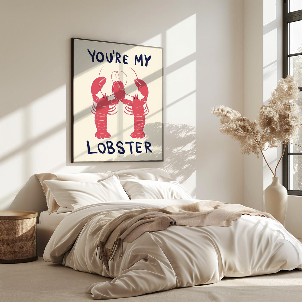 Jij bent mijn kreeft | Poster