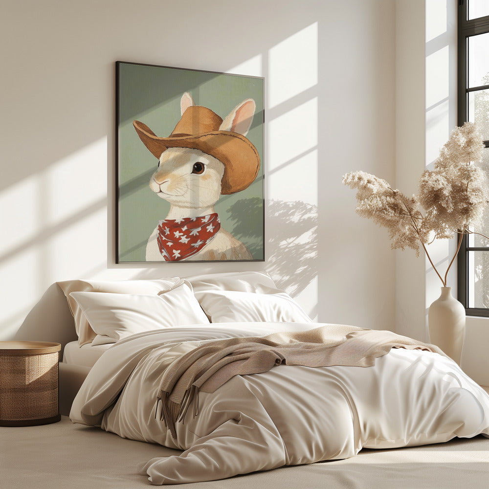 Cowboy Konijn | Poster