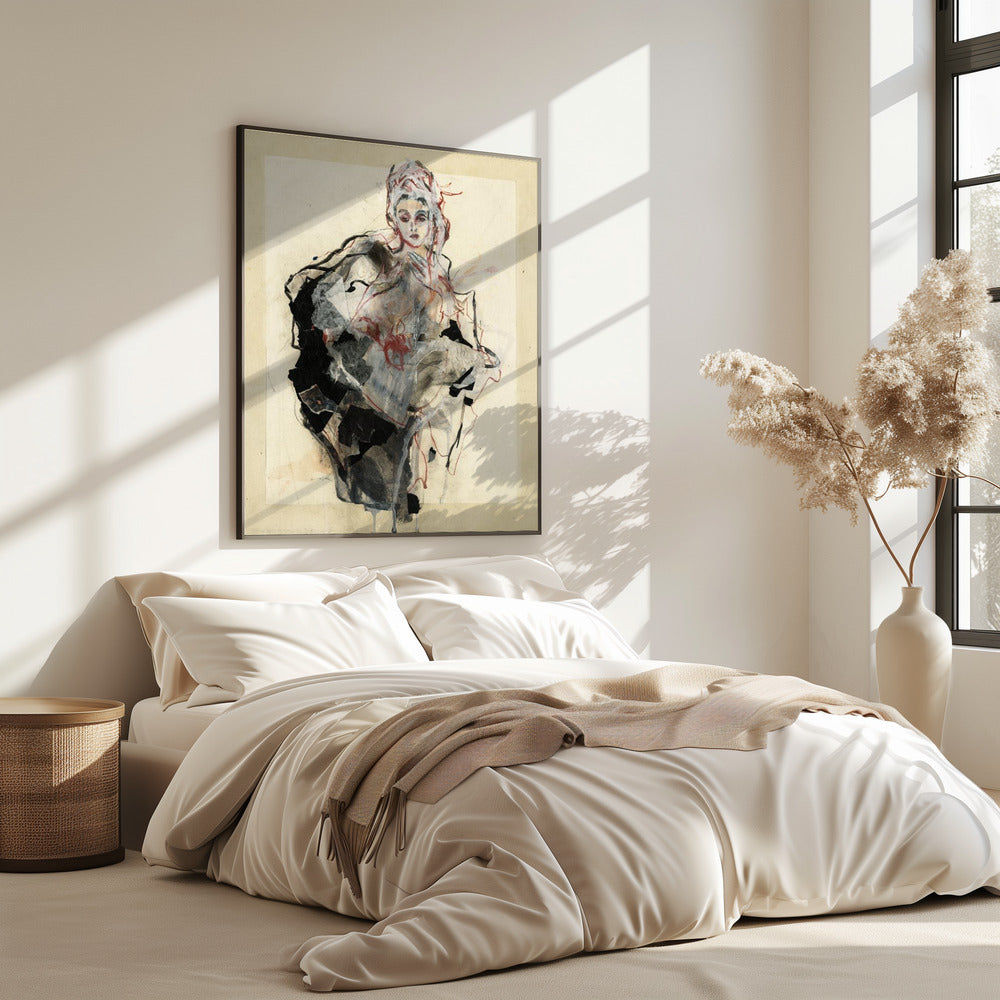 Dynamische figuur vastgelegd | Poster