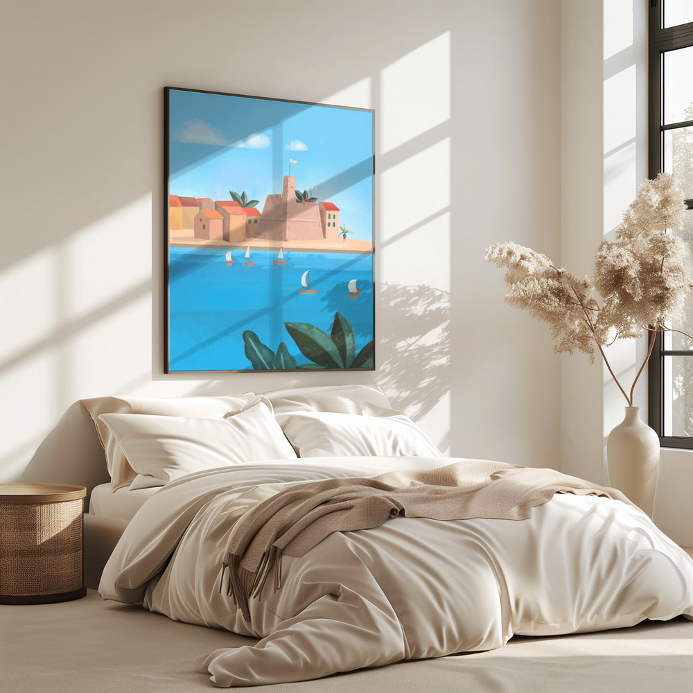 Vis-eiland | Poster